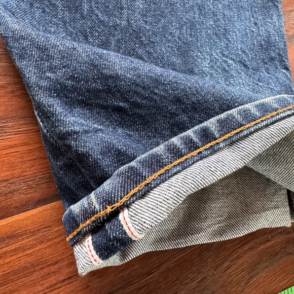 GAP 1969 33 x 30 Straight Leg Selvedge Denim Pants - Picture 6 of 9